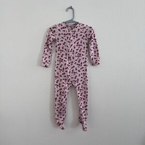 Betsey Johnson Floral Footie Pajama Size 24 Months